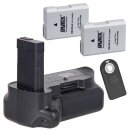 Batteriegriff Set für Nikon D5300 D3300 D3200 D3100...