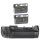 Batteriegriff Set für Nikon D600 D610 wie MB-D14 + 2x EN-EL15B Akku