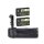 Batteriegriff Set für Canon EOS 6D + 2x LP-E6N Akkus