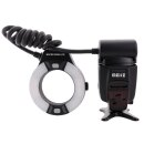 Meike MK-14EXT Makro TTL Ringblitz für Canon mit LED...