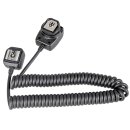 Meike TTL-Blitzkabel für Canon Speedlite MK-OCE3 OC-E3 Spiralkabel 3m