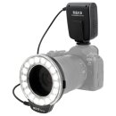 Makro Ringblitz & Ringleuchte für Sony Kameras mit Mittenkontakt Meike FC-110 LED
