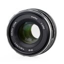 Meike 50mm F2.0 Objektiv multicoated für Fujifilm...