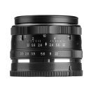 Meike 50mm F2.0 Objektiv multicoated für Micro 4/3