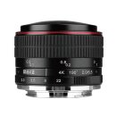 Fisheye-Objektiv MK-6,5mm-F/2.0 für Fujifilm X-Mount
