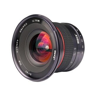 Ultra-Weitwinkelobjektiv MK-12mm-F/2.8 für Micro 4/3 (Olympus und Panasonic Lumix)
