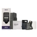 Meike Speedlite MK-420F TTL Blitz mit Akku-Ladegerät für Fujifilm