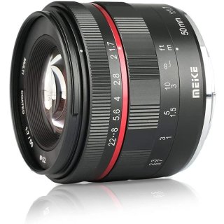 Meike Optics MK 50mm f1.7 Objektiv manueller Fokus für Sony E-Mount
