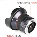 Meike Optics MK 12mm f2.8 Ultra-Weitwinkel Objektiv für Sony E-Mount