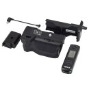 Meike Batteriegriff Set MK-A6600 Pro Batteriegriff und Fernauslöser für Sony A6600 + 2x ayex NP-FZ100 Akku