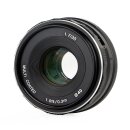 Meike 35mm F1.7 Objektiv multicoated für Canon EOS M...