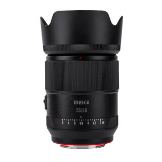 Meike 55mm F1.8 AF Pro STM Autofokus Vollformat Objektiv Portrait kompatibel mit Panasonic L Mount