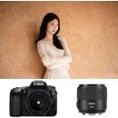 Meike 85mm F1.8 SE Mark II AF STM Objektiv für Canon EF Vollformat Porträtobjektiv